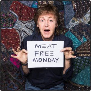 Cantor divulga movimento que criou no Reino Unido, o Meat Free Monday - Segunda Sem Carne (© MJ Kim)