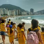 Clean Up limpeza da praia de Copacabana