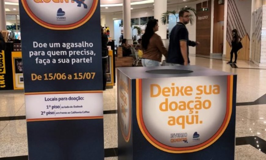 Campanha do Agasalho no Carioca Shopping foto 11