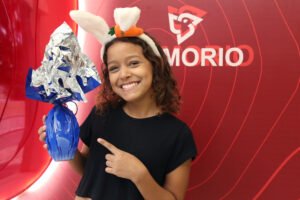 Crianças do Hemorio ganham ovos de páscoa